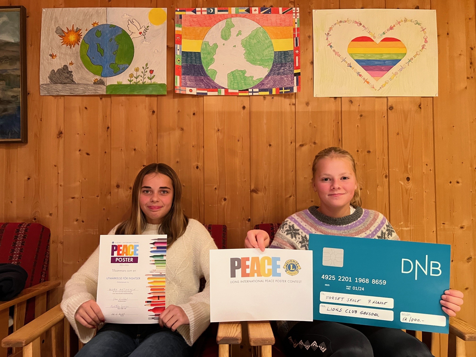 Artikkelbilde til artikkelen Fredsplakatkonkurranse